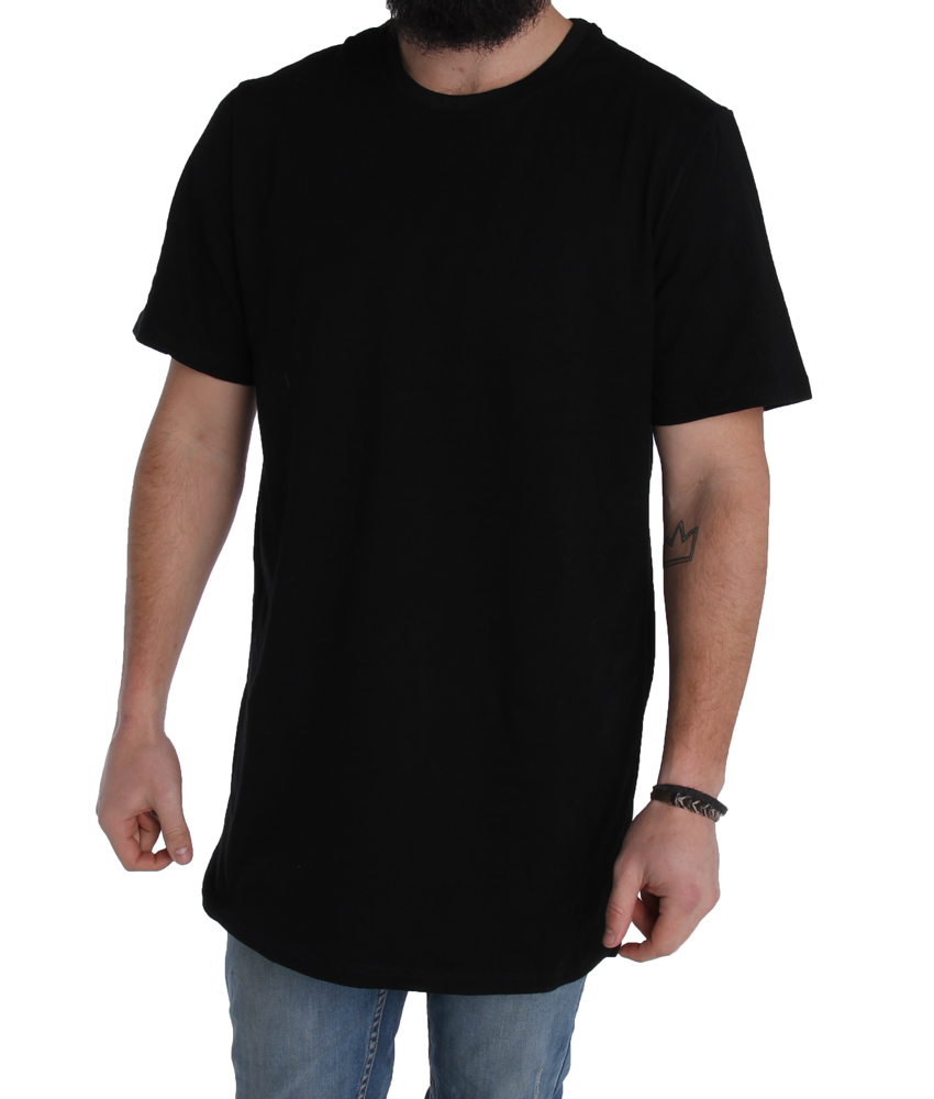 men's long style t shirts