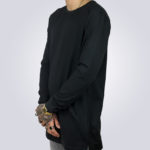 Black L/S Tall Tee - 3XL