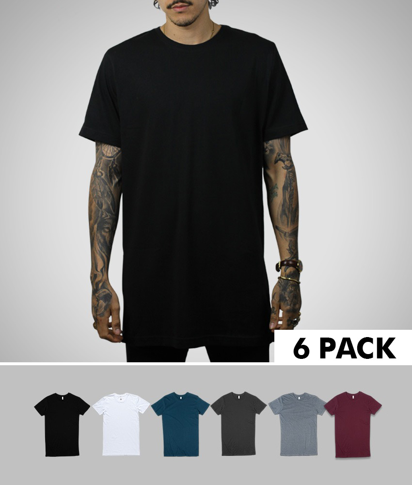 Buy 6 Blank Tall Tees Online for $99.95 | Plus 2 Clothing