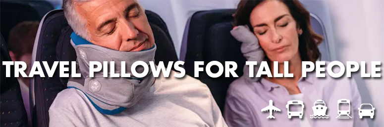 5 BEST TRAVEL PILLOWS FOR TALL PEOPLE 