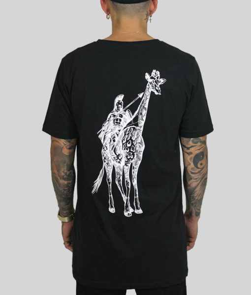 Giraffe Warrior Tall Tee