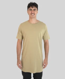 Tall Tee - Tan - Plus 2 Clothing