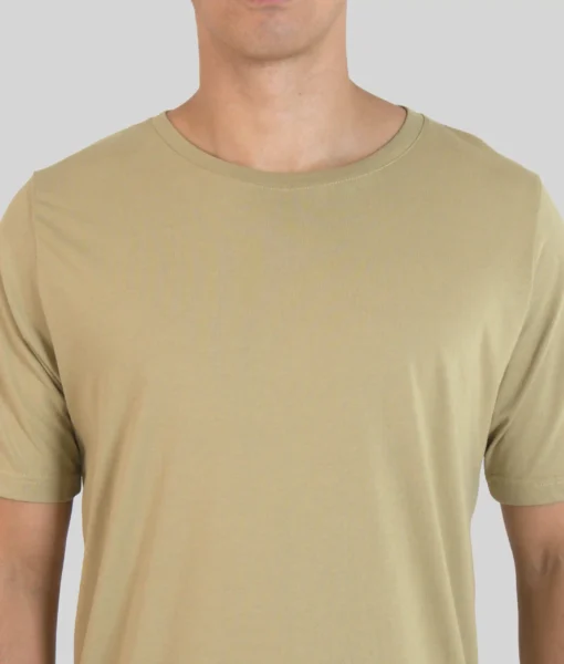 Tall Tee - Tan - Plus 2 Clothing
