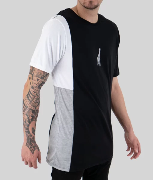 Giraffe - Tall Tee - Tall Men's Graphic Tee - Back | Plus 2 Clothing