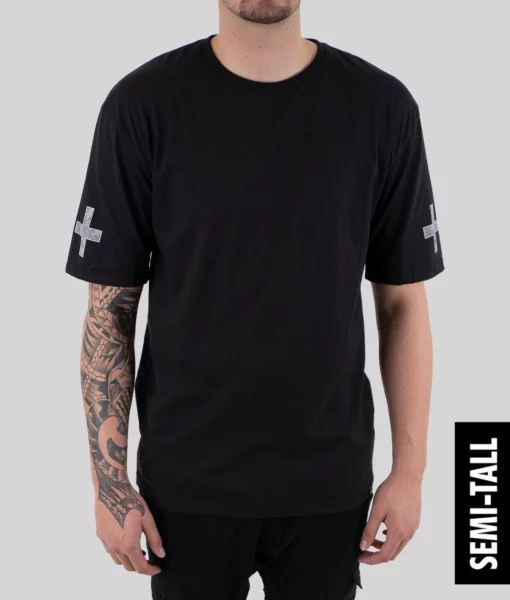 Oversized Tee - Pluses - Tall Men's Graphic Tee - Back | Plus 2 Clothing
