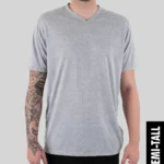 v-neck-grey