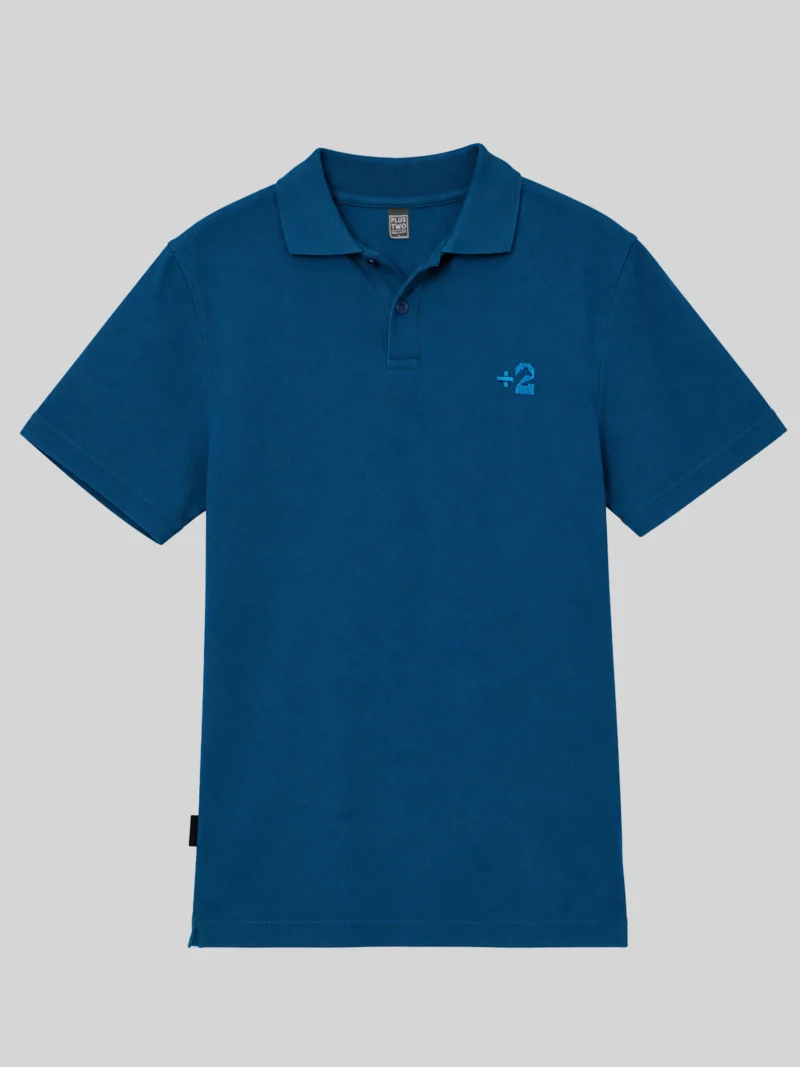 Tall Polo Shirt - Navy Blue - Plus 2 Clothing