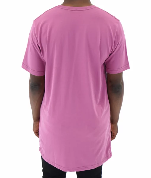 Tall Tee - Mauve - Tall Men's Crewneck Tee - Back | Plus 2 Clothing