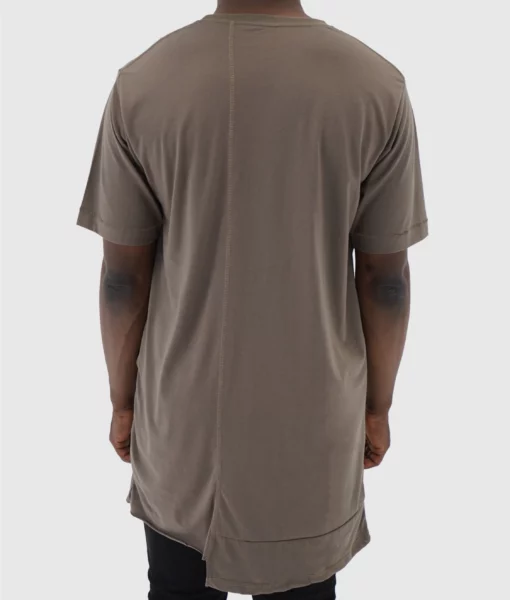 CUT&SEW TALL TEE - ARMY GREEN - Tall Men's Graphic Tee - Back | Plus 2 Clothing
