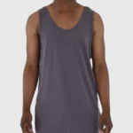 Tall Singlet - Charcoal - 3XL