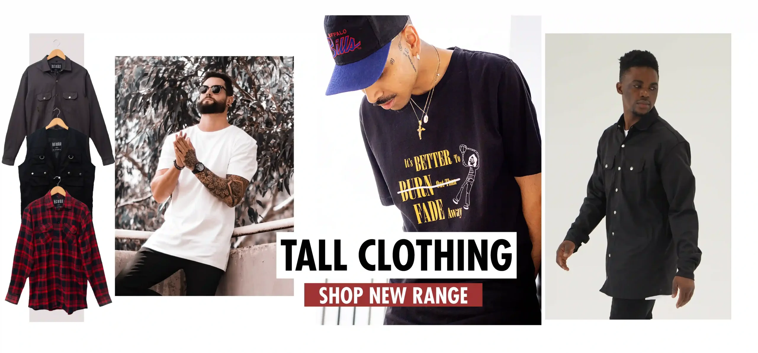 Buy Tall Mens Clothing, Tall Tees Online Australia