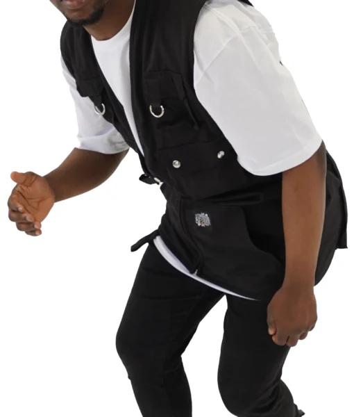 BeZerk - Cargo Vest - Tall Men's Vest - Back | Plus 2 Clothing