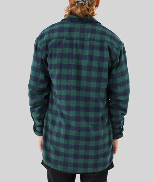 TALL FLANNEL - EMBRY - Tall Men's Flannel - Back | Plus 2 Clothing