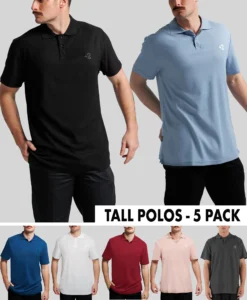 Polo Shirts - 5 Pack