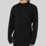 Knitted Black Tall Jumper