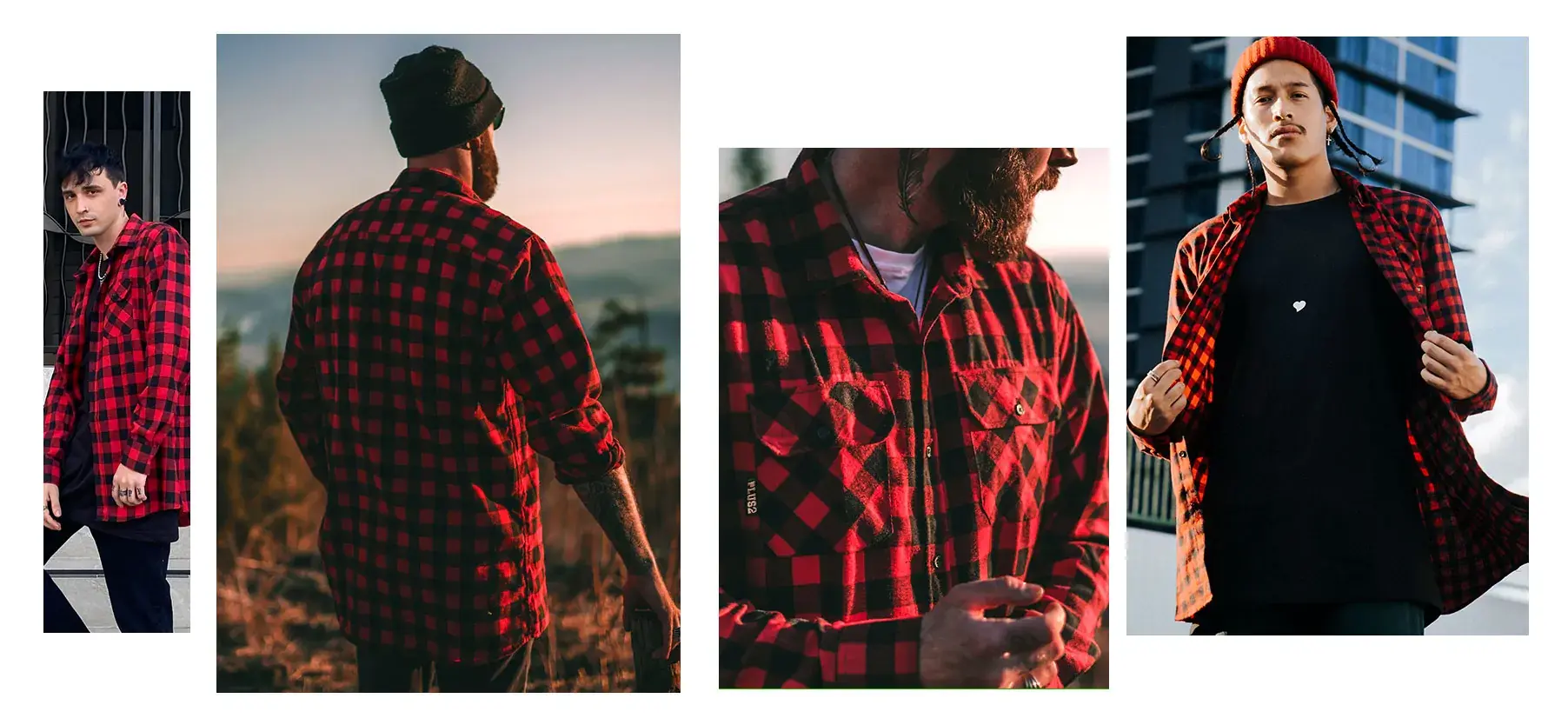 Tall Flannel - Red