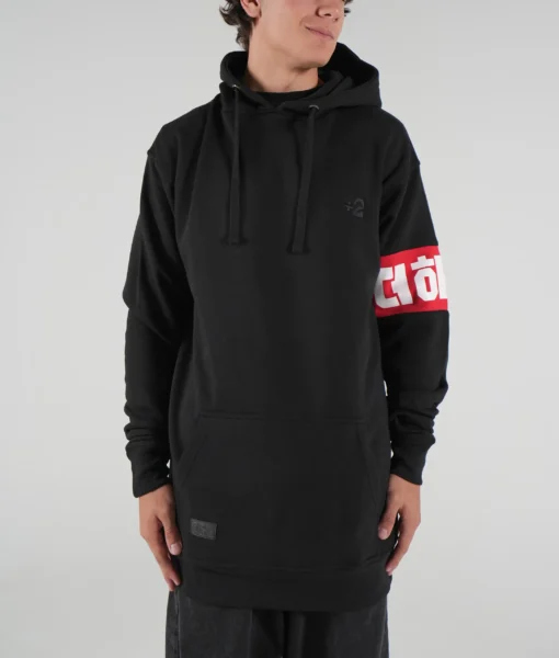 Red Armband Tall Hoodie