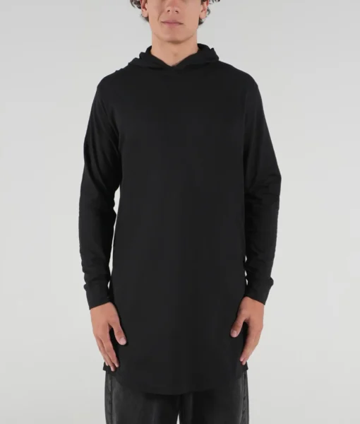 Hooded L/S Tall Tee