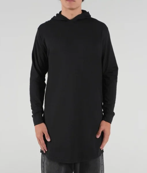 Hooded L/S Tall Tee