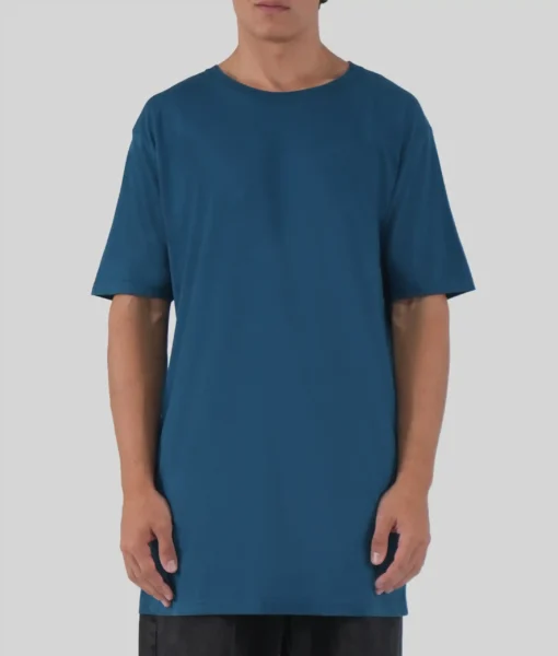 Tall Tee - Tidal Blue