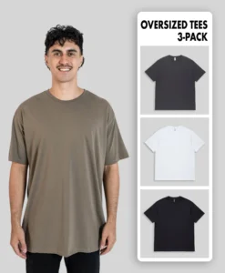Oversized Tees - 3 Pack - Plus 2 Clothing