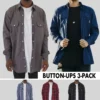 Button Ups - 3 Pack