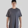 Oversized 2.0 Tee - Charcoal - Plus 2 Clothing