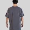 Oversized 2.0 Tee - Charcoal - Plus 2 Clothing