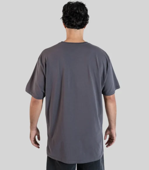 Oversized 2.0 Tee - Charcoal - Plus 2 Clothing
