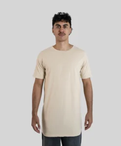 Tall Tee - Dune - Plus 2 Clothing