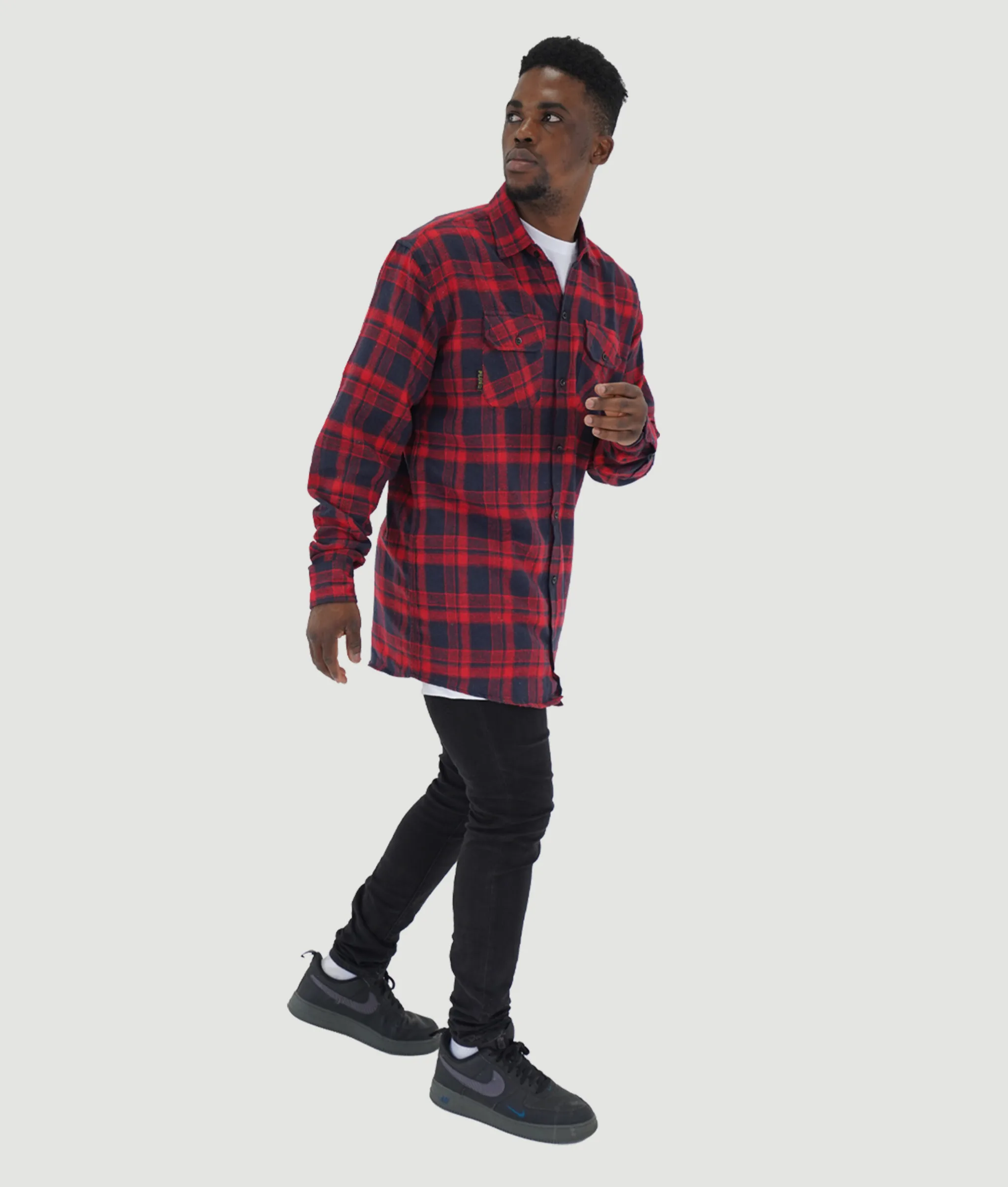 Tall Flannel - Corzine - Tall Men's Flannel - Image 4 | Plus 2 Clothing