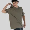 Oversized 2.0 Tee - Army Green - Plus 2 Clothing