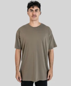 Oversized 2.0 Tee - Army Green - Plus 2 Clothing