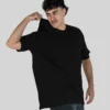 Oversized 2.0 Tee - Black - Plus 2 Clothing