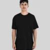 Oversized 2.0 Tee - Black - Plus 2 Clothing