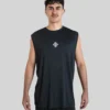 Running Tank - Black - Plus 2 Clothing