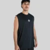 Running Tank - Black - Plus 2 Clothing