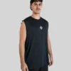 Running Tank - Black - Plus 2 Clothing