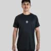 Running Tee - Black - Plus 2 Clothing