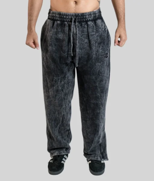 Relaxed Track Pants - Washed
