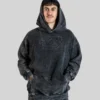 Semi-Tall Hoodie - 3D Washed - Plus 2 Clothing