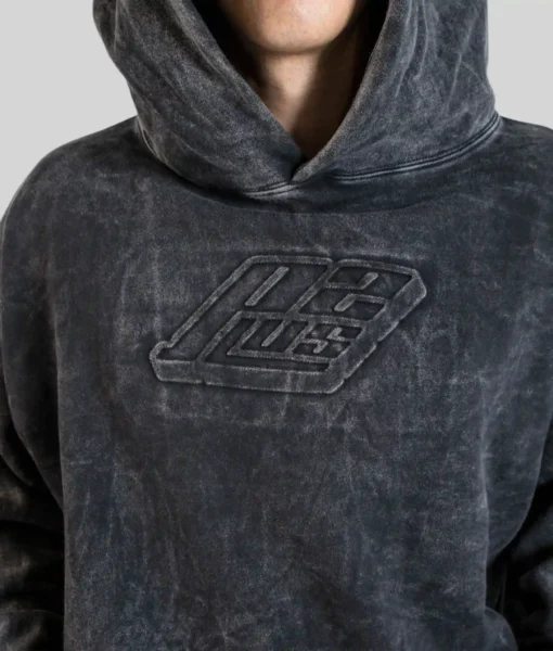 Semi-Tall Hoodie - 3D Washed - Plus 2 Clothing