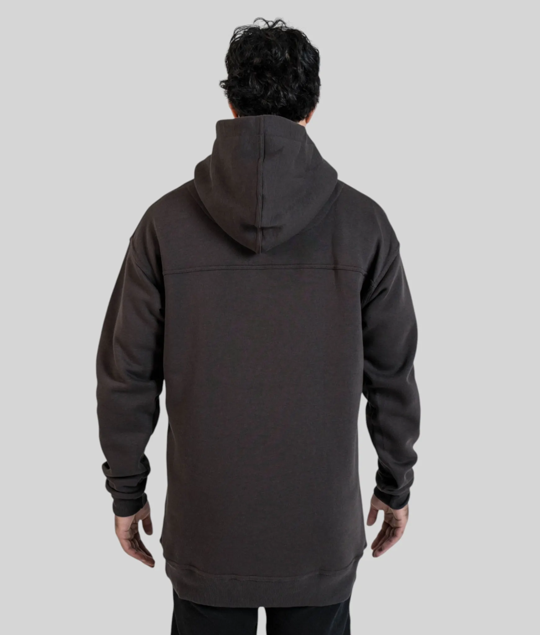 Chocolate Tall Hoodie - Plus 2 Clothing