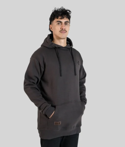 Chocolate Tall Hoodie - Plus 2 Clothing