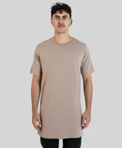 Tall Tee - Driftwood - Plus 2 Clothing
