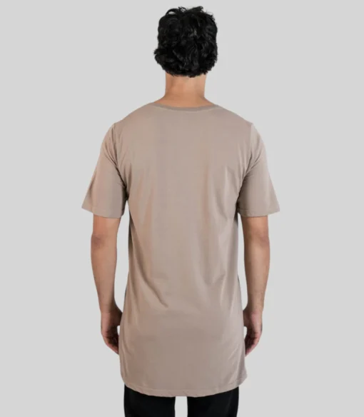 Tall Tee - Driftwood - Plus 2 Clothing