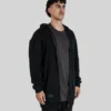 Knitted Zip Tall Hoodie - Plus 2 Clothing