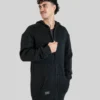 Knitted Zip Tall Hoodie - Plus 2 Clothing