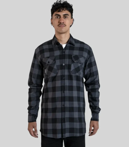 Tall Flannel - Mitchell - Plus 2 Clothing