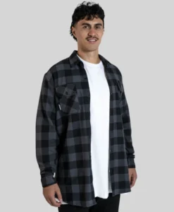 Tall Flannel - Mitchell - Plus 2 Clothing